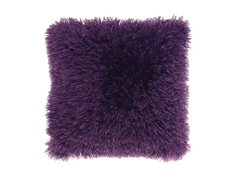 Coussin Frieda - 45x45cm - violet foncé
