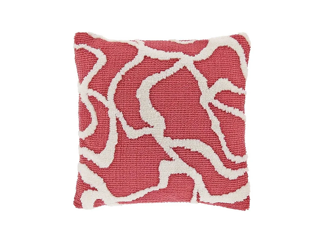 Coussin décoratif Nanou Sucre Rose -45x45cm