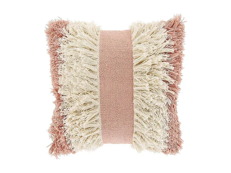 Coussin décoratif Ziggy vieux rose - 45x45cm
