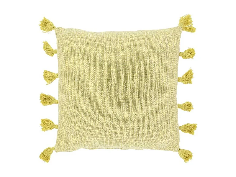 Sierkussen  Jonne Lemon Yellow -45x45cm
