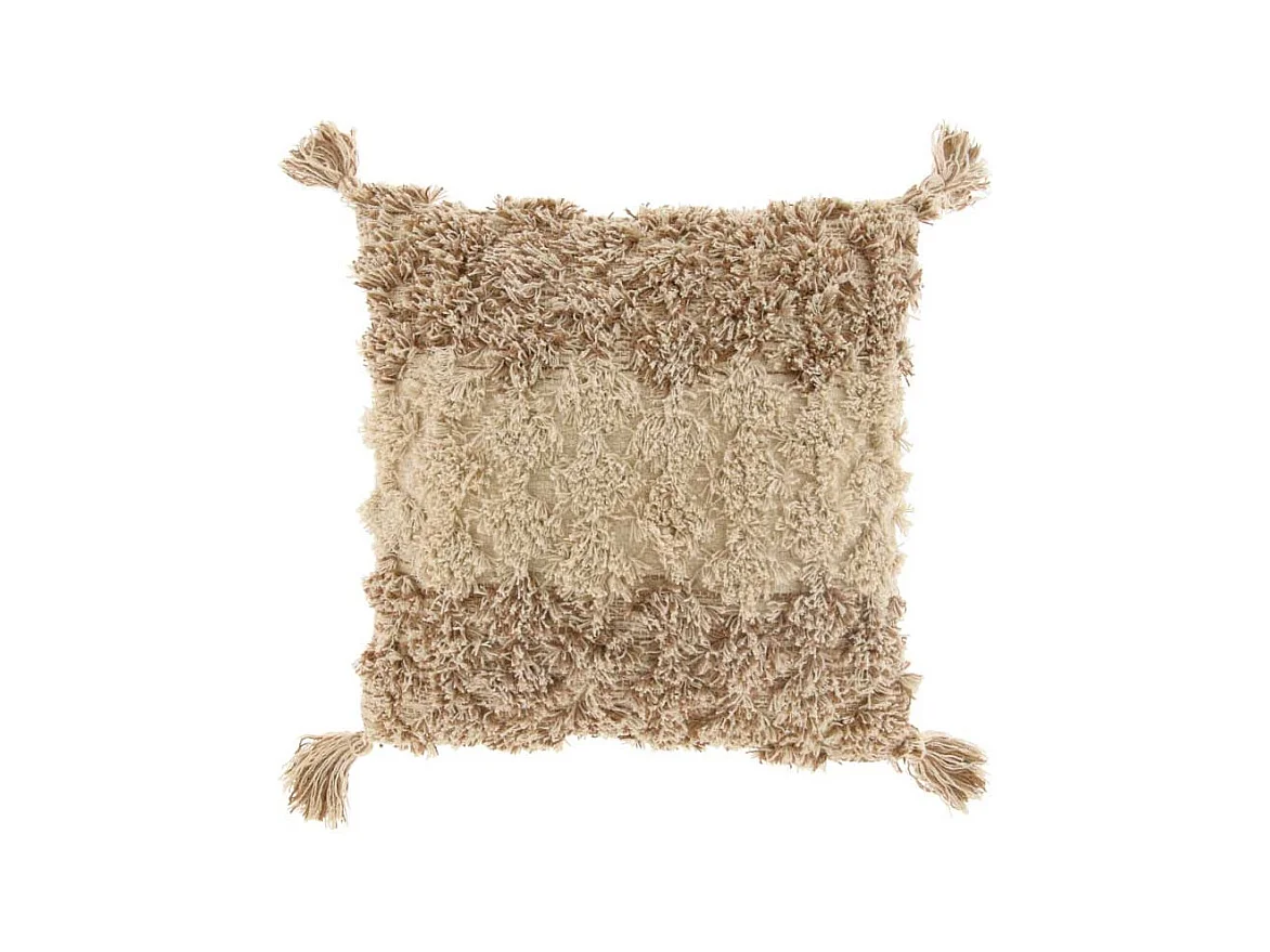 Coussin Beira - 45x45cm - noix de coco