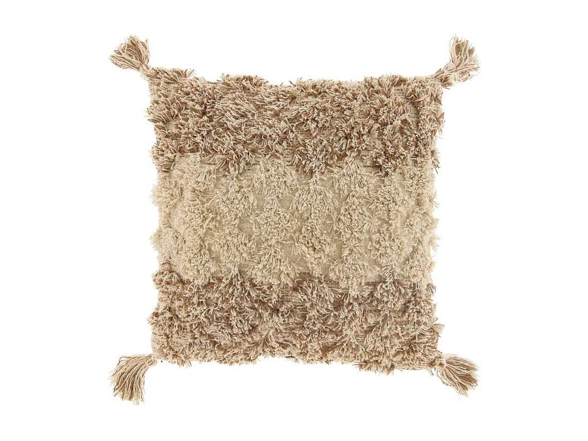 Coussin Beira - 45x45cm - noix de coco