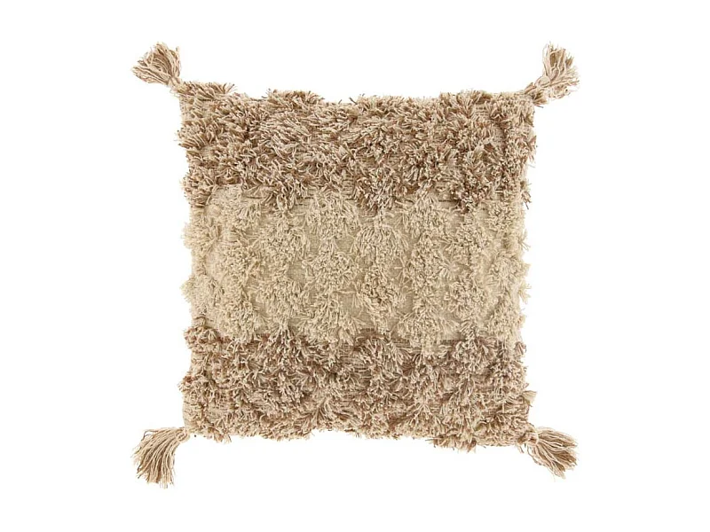Coussin Beira - 45x45cm - noix de coco