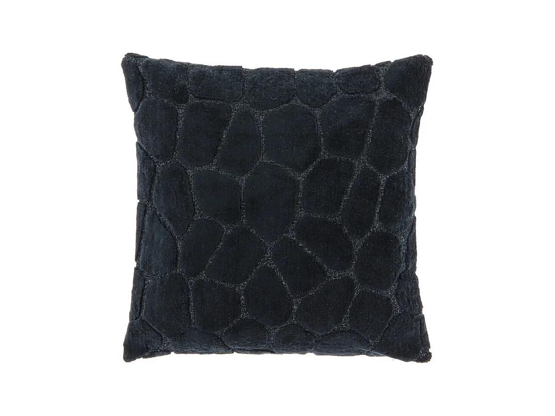 Coussin Elina 45x45cm Noir