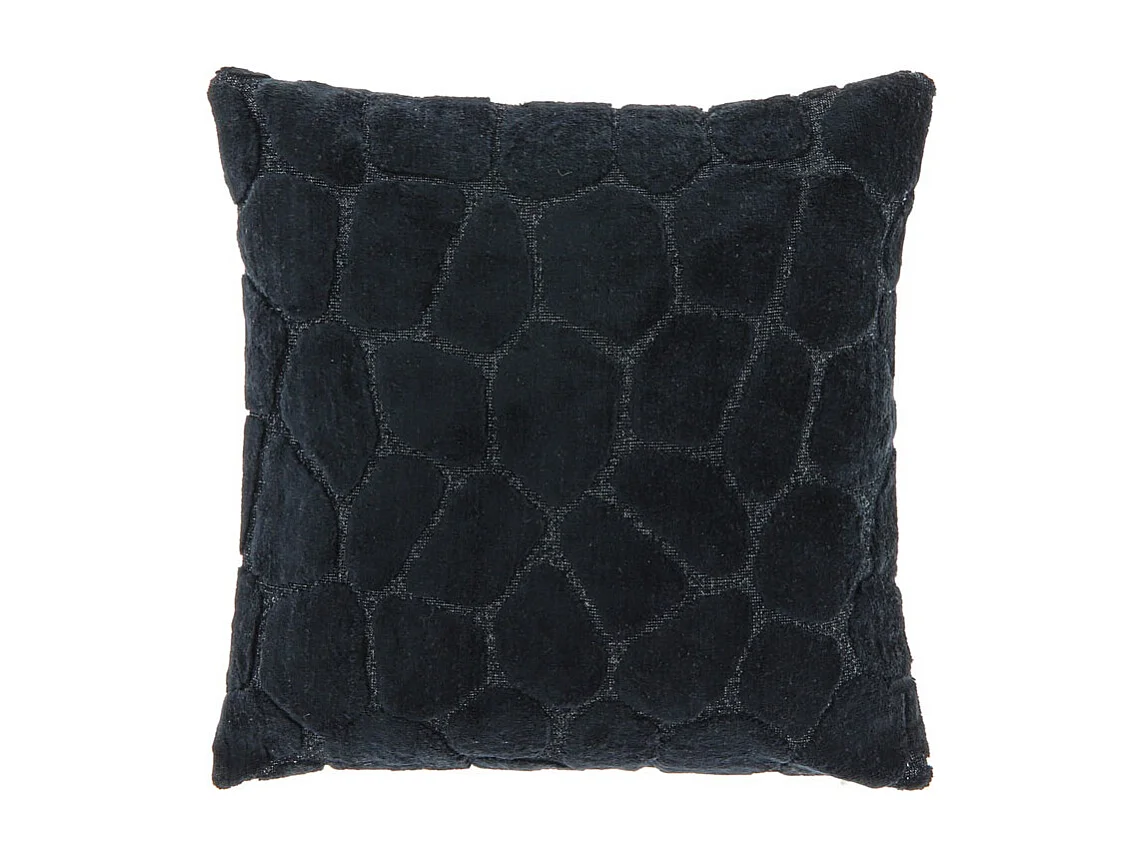 Coussin Elina 45x45cm Noir