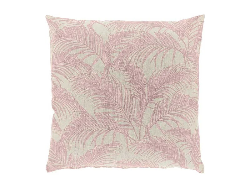 Coussin décoratif Roeli vieux rose -45x45cm
