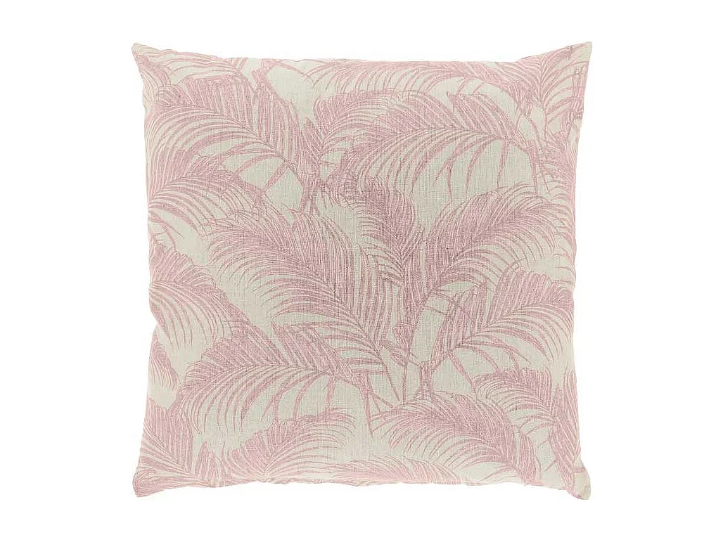 Coussin décoratif Roeli vieux rose -45x45cm