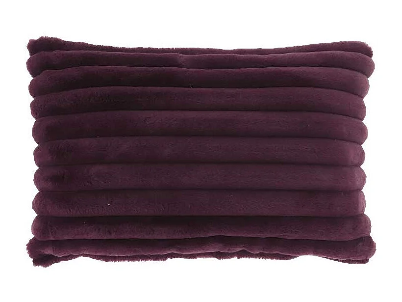 Coussin Peppe - 40x60cm - violet foncé