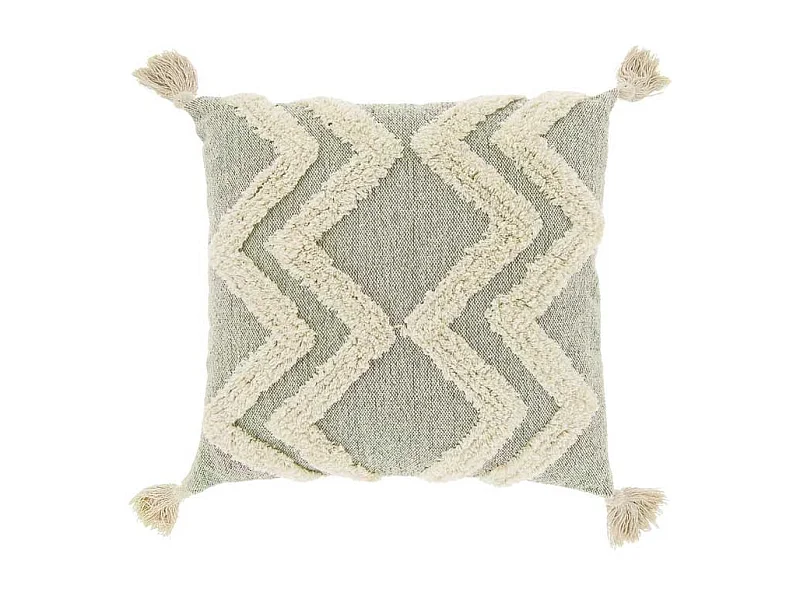 Coussin décoratif Dahlia Vert Thé -45x45cm