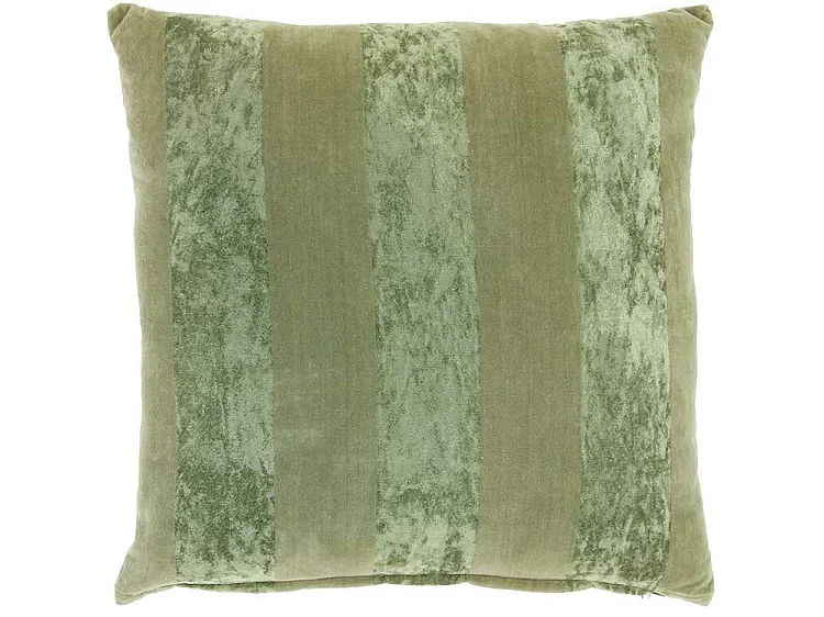 Coussin Elly - 45x45cm - vert thé