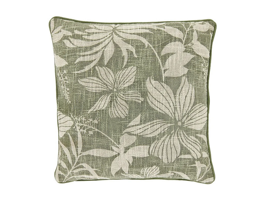 Coussin décoratif Keoni Thé Vert -45x45cm