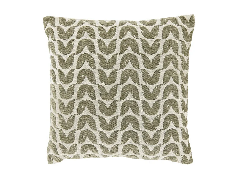 Coussin décoratif Gozi Chateau Gris -45x45cm