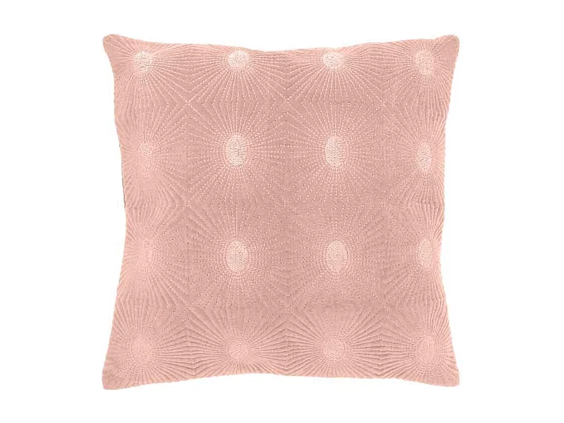 Coussin décoratif Nela vieux rose -45x45cm