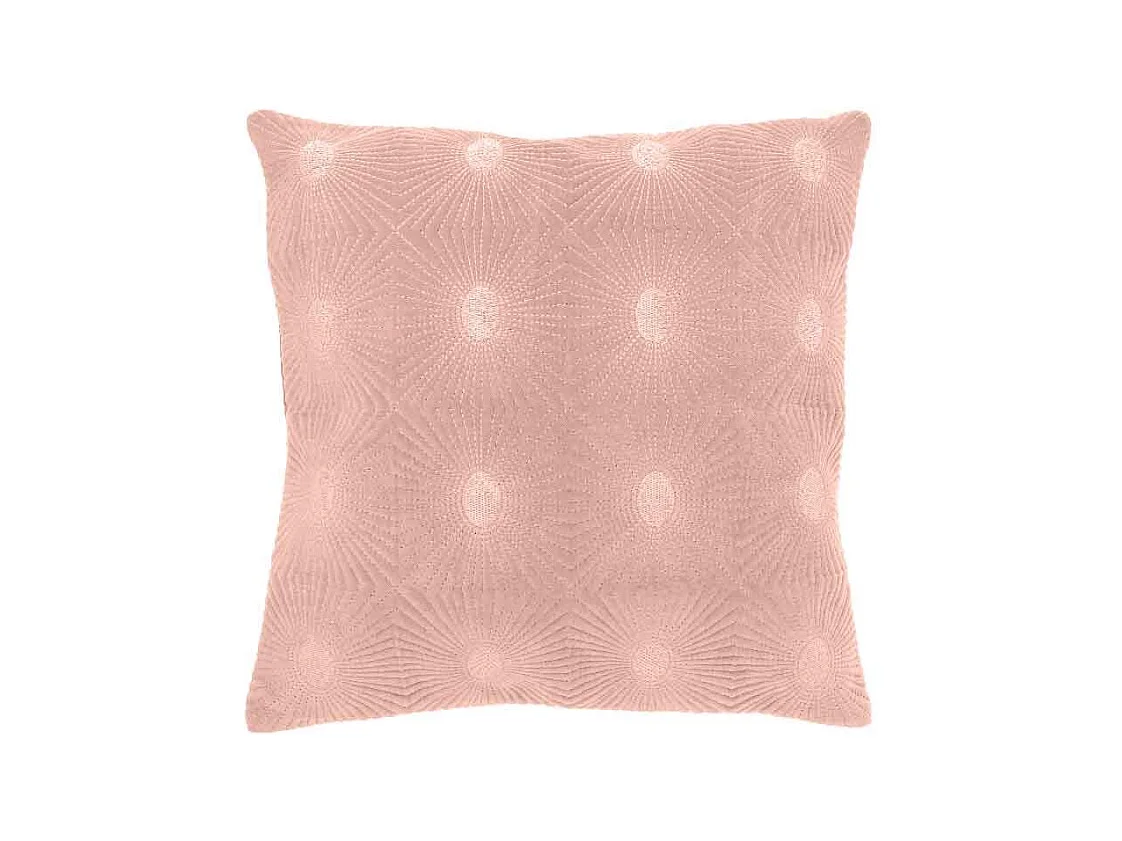 Coussin décoratif Nela vieux rose -45x45cm