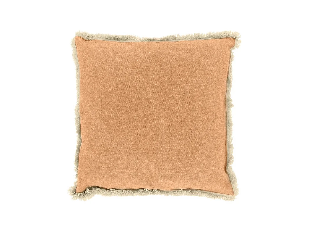 Coussin décoratif Laurie Abricot -45x45cm