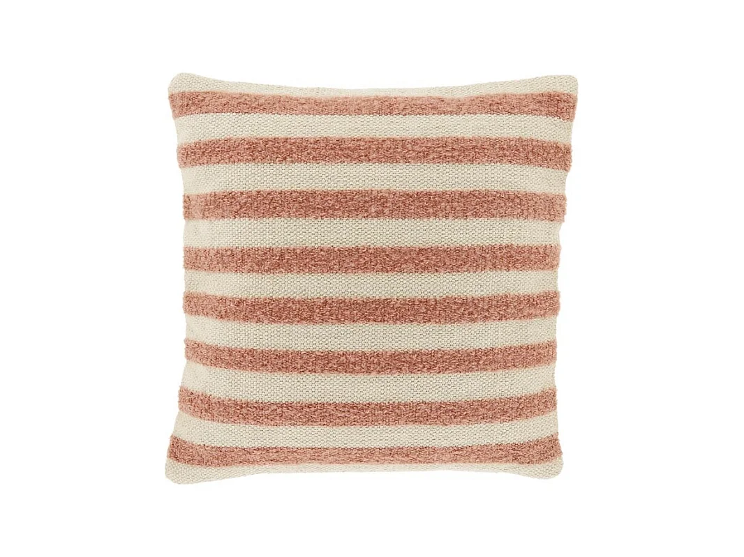 Coussin décoratif Stella vieux rose - 45x45cm