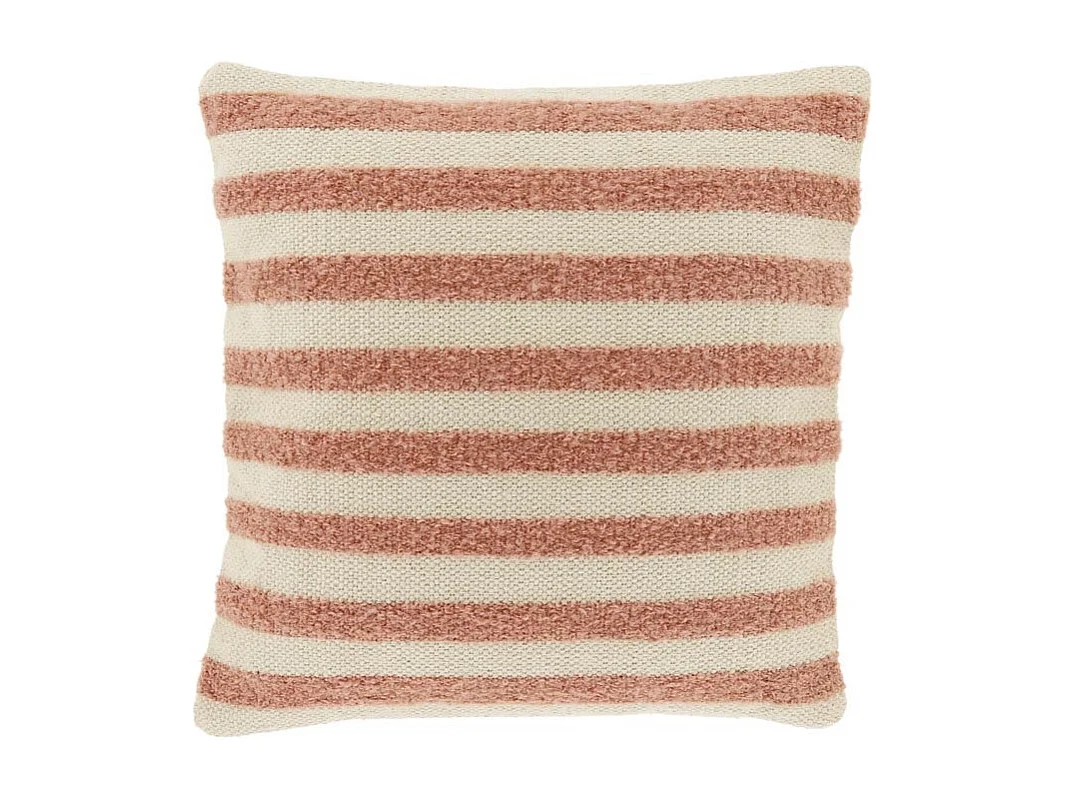 Coussin décoratif Stella vieux rose - 45x45cm