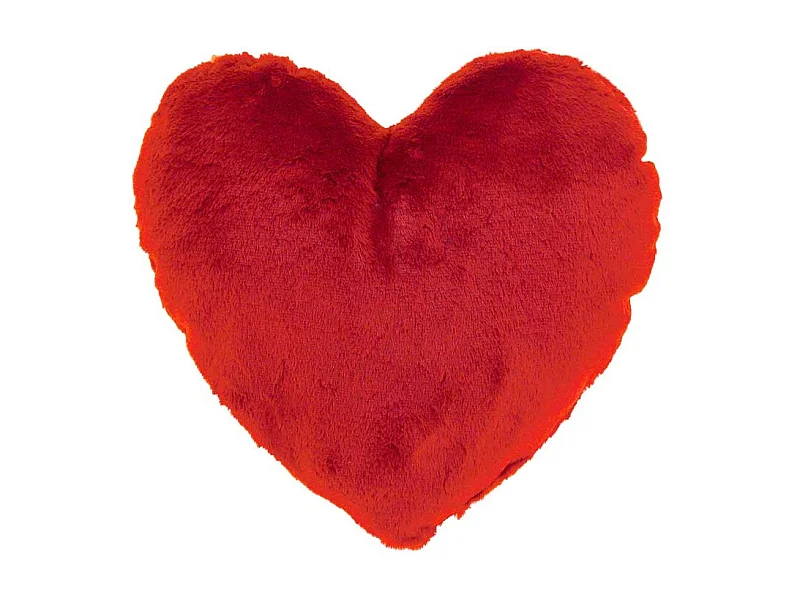 Coussin décoratif Coeur Rouge -45x35cm