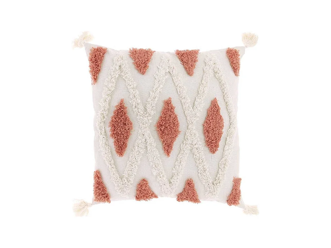 Coussin Alys - 45x45cm - Rouge