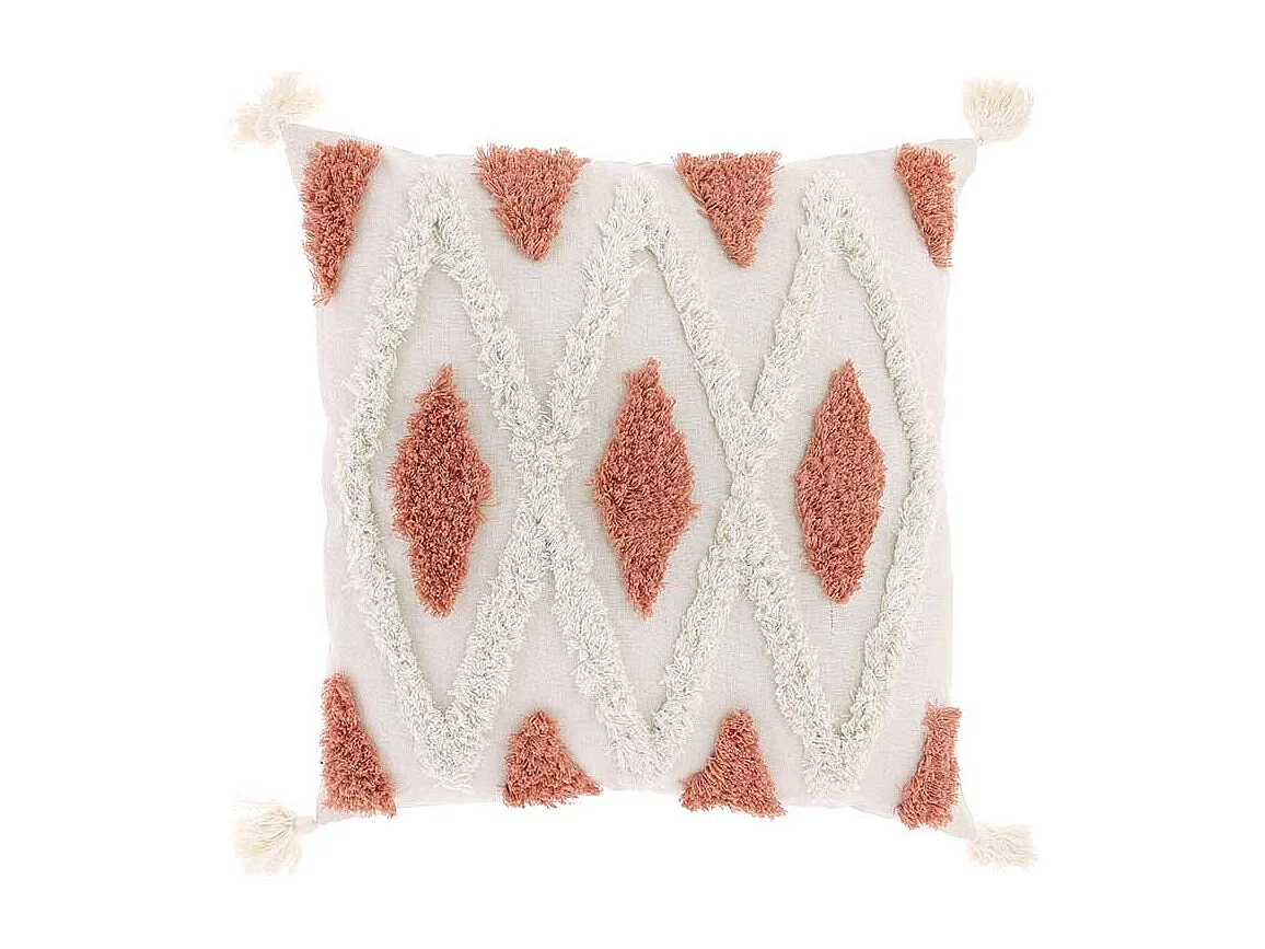 Coussin Alys - 45x45cm - Rouge