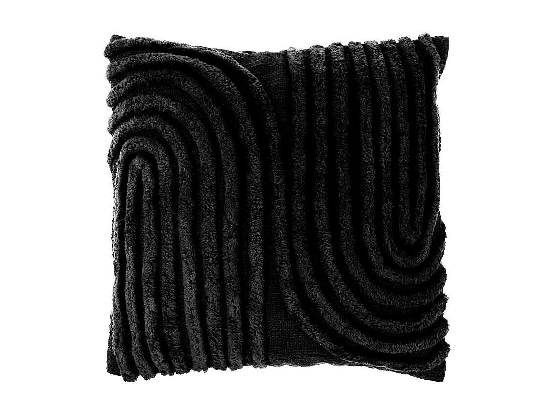 Coussin décoratif Maeve Noir -45x45cm