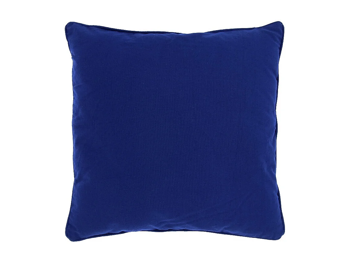 Coussin Madia - 45x45cm - Bleu