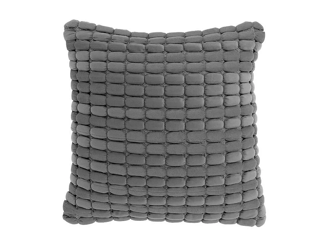 Cojín decorativo Kensi Gris Oscuro -45x45cm