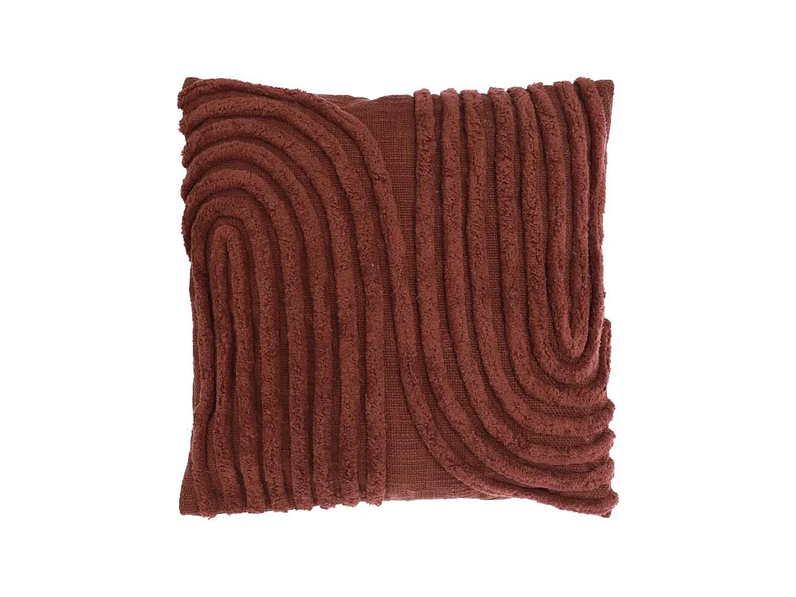 Coussin décoratif Maeve Marsala - 45x45cm
