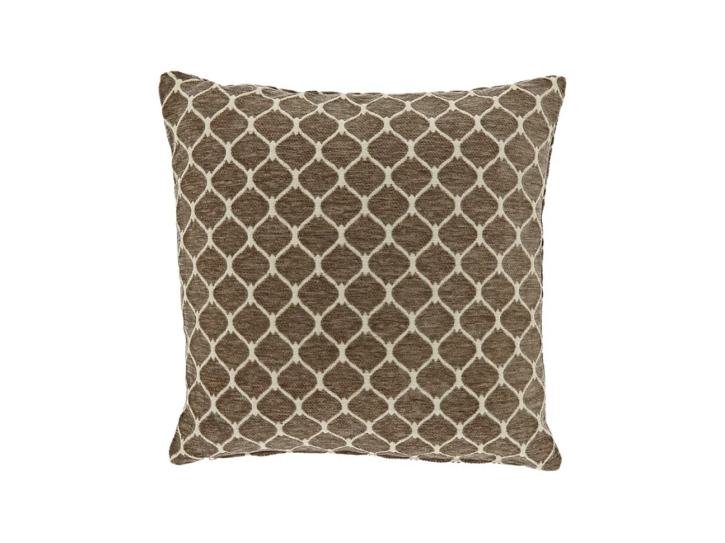 Coussin décoratif Miley Taupe -45x45cm