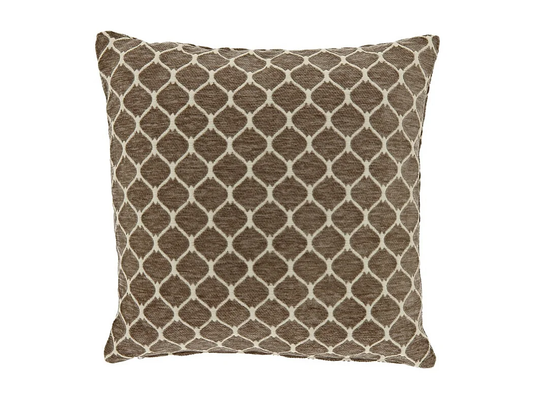 Coussin décoratif Miley Taupe -45x45cm