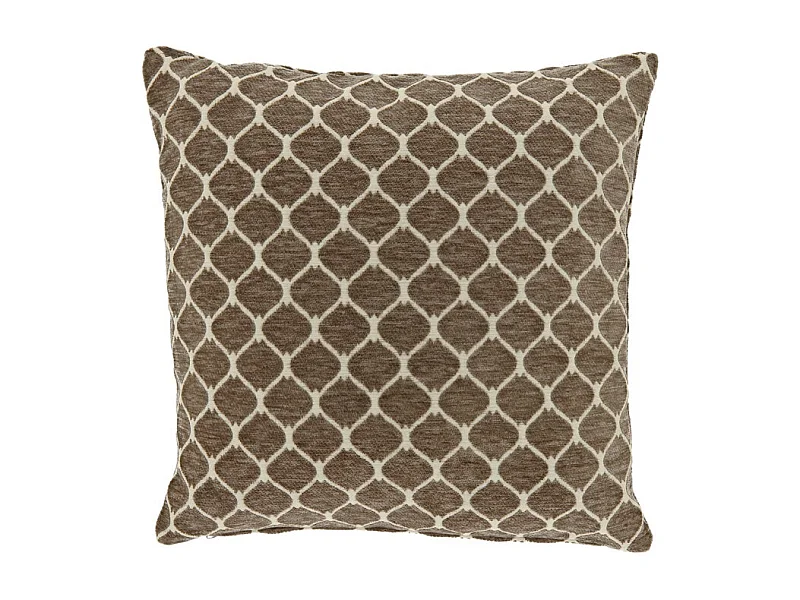 Coussin décoratif Miley Taupe -45x45cm