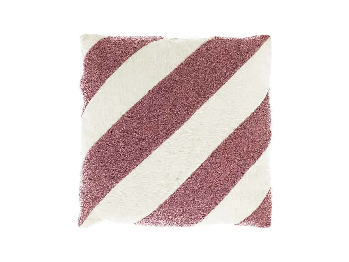 Coussin décoratif Kella vieux rose -45x45cm