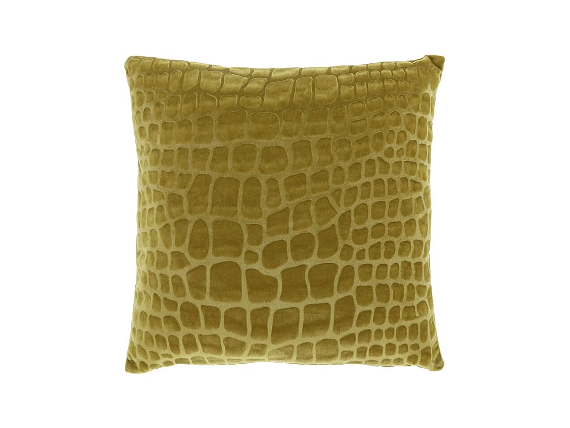Coussin Nanou 45x45cm Vert Mousse