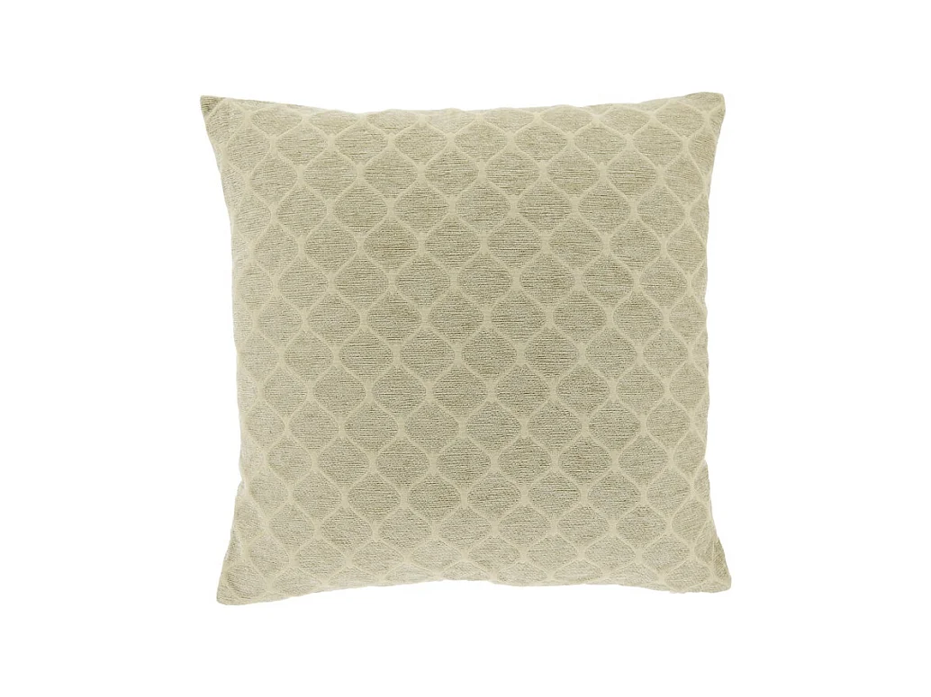 Coussin décoratif Miley Dove Blanc -45x45cm