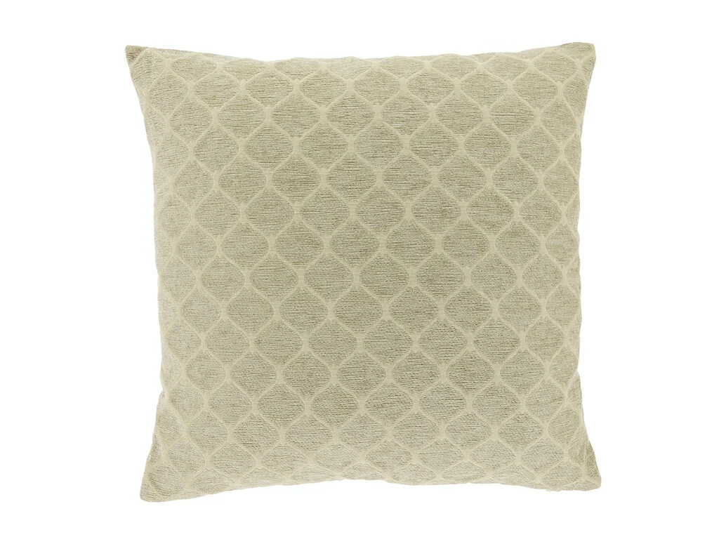 Coussin décoratif Miley Dove Blanc -45x45cm