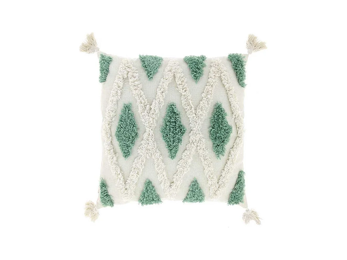 Kussen Alys - 45x45cm - Surf Blauw