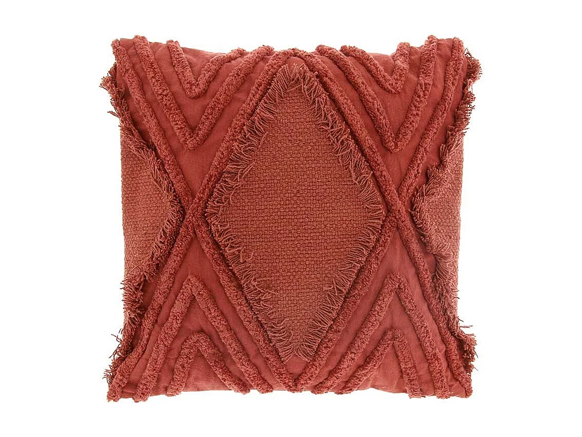 Coussin Crato - 45x45cm - Rouge