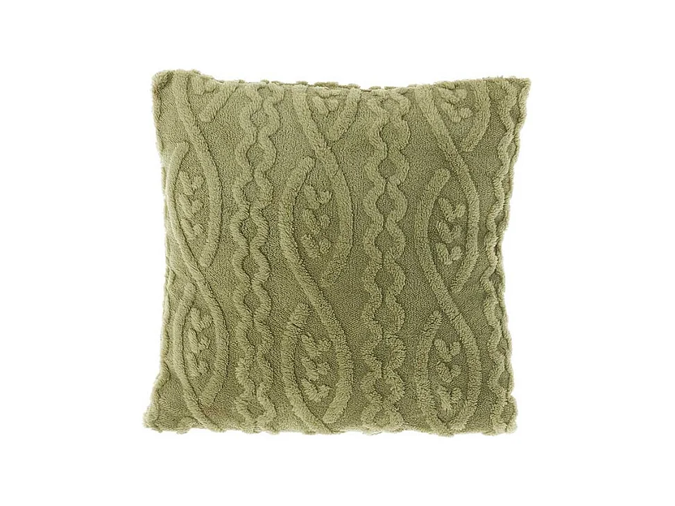 Cojín decorativo Pleun Verde Té -45x45cm-