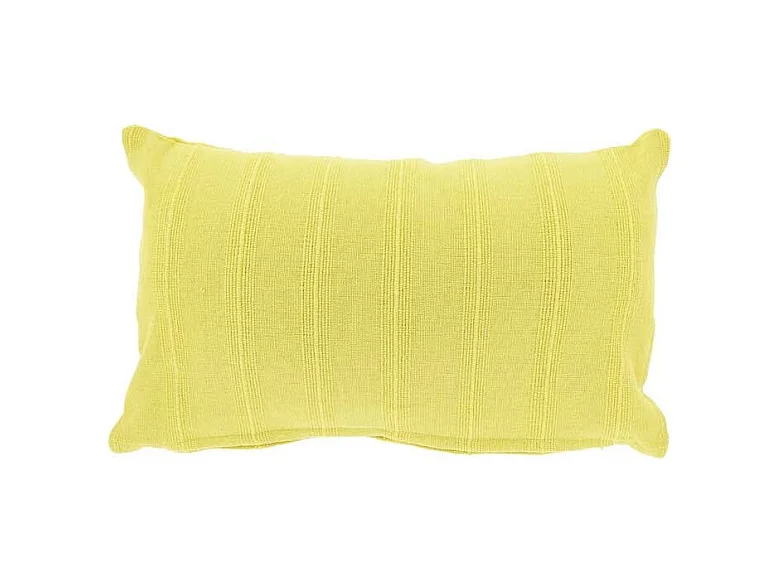 Coussin décoratif Nayla Jaune Citron -30x50cm