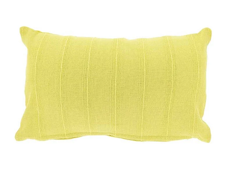 Coussin décoratif Nayla Jaune Citron -30x50cm