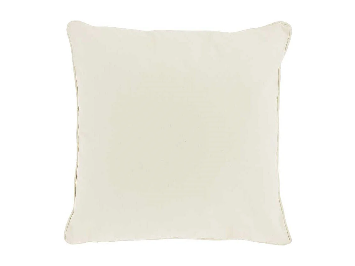 Coussin Madia - 45x45cm - blanc tourterelle