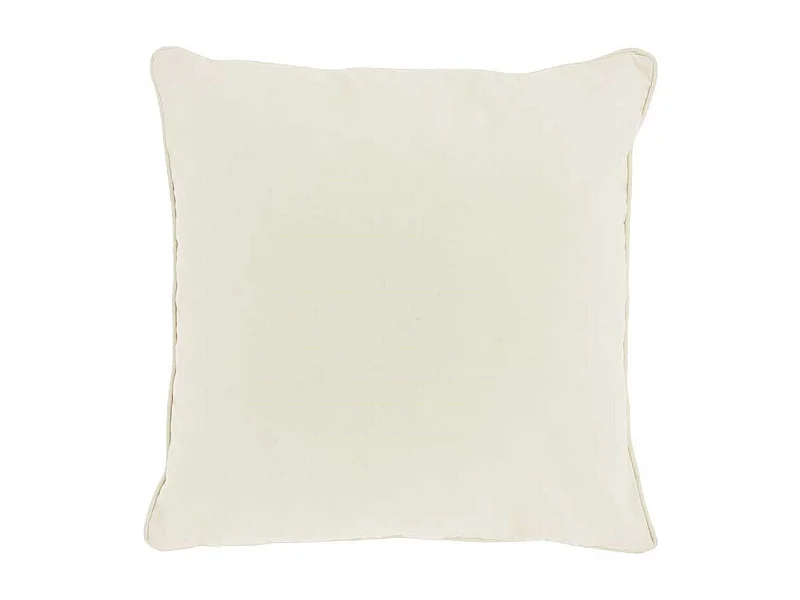 Coussin Madia - 45x45cm - blanc tourterelle