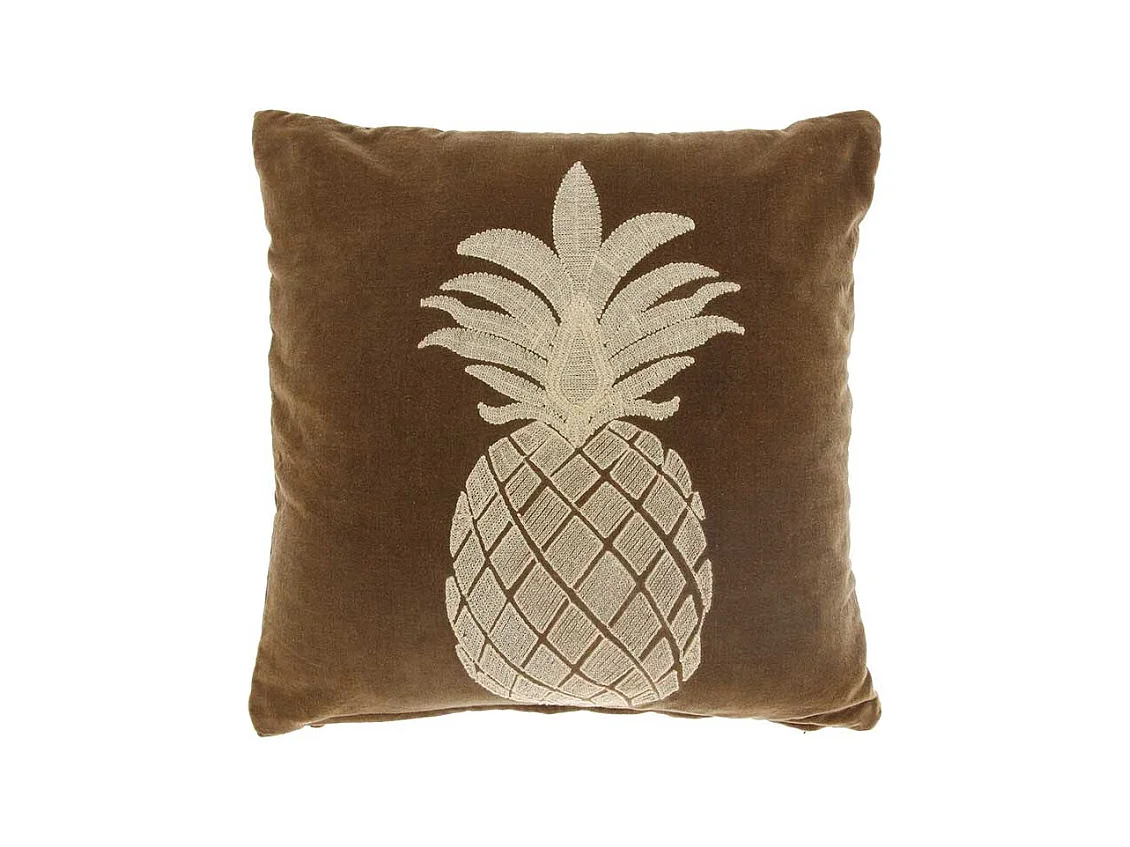 Coussin Bicas - 45x45cm - noix de coco