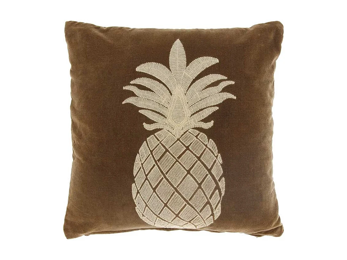 Coussin Bicas - 45x45cm - noix de coco