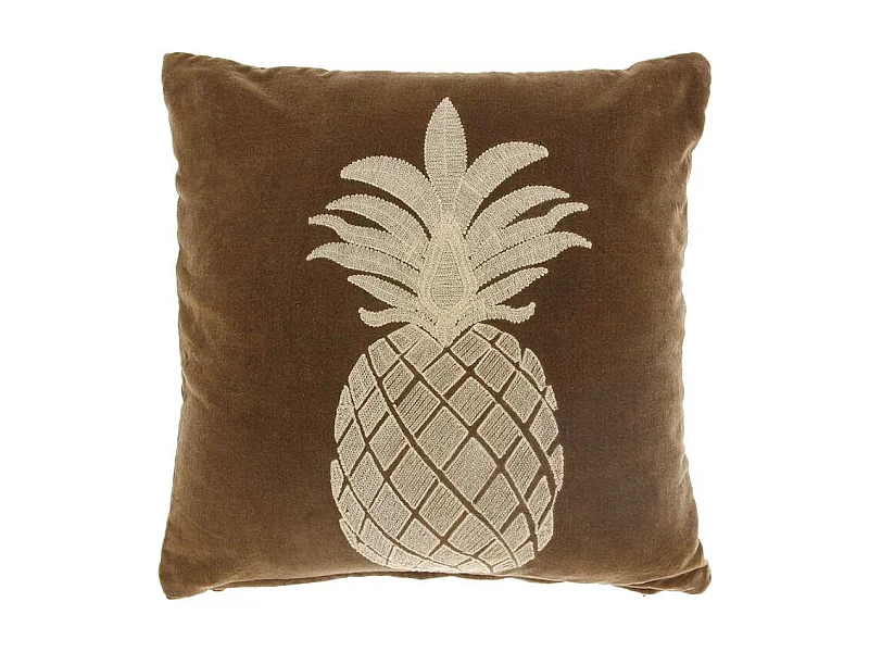 Coussin Bicas - 45x45cm - noix de coco