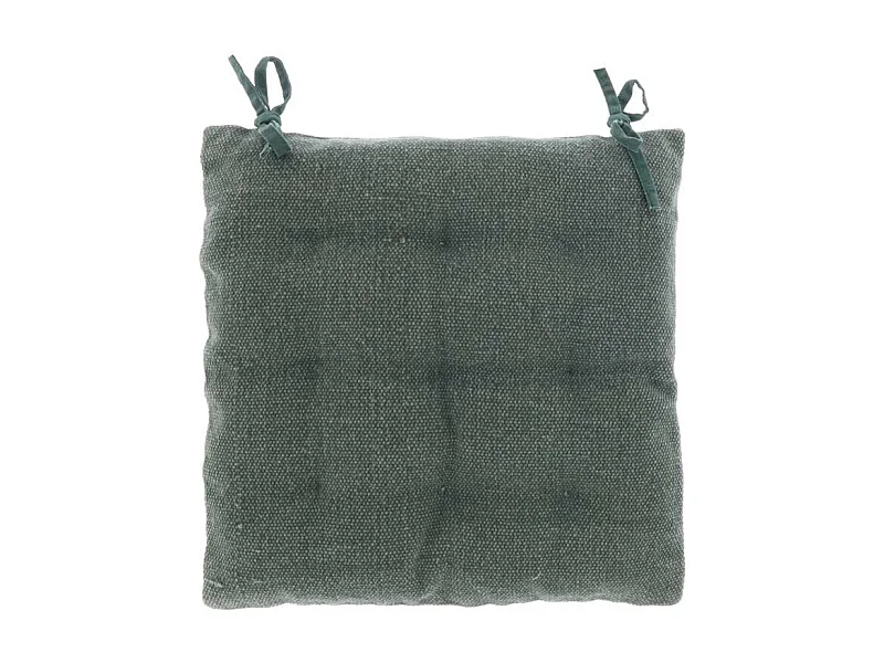 Cojín de colchón Loek 40x40cm Verde Laurel