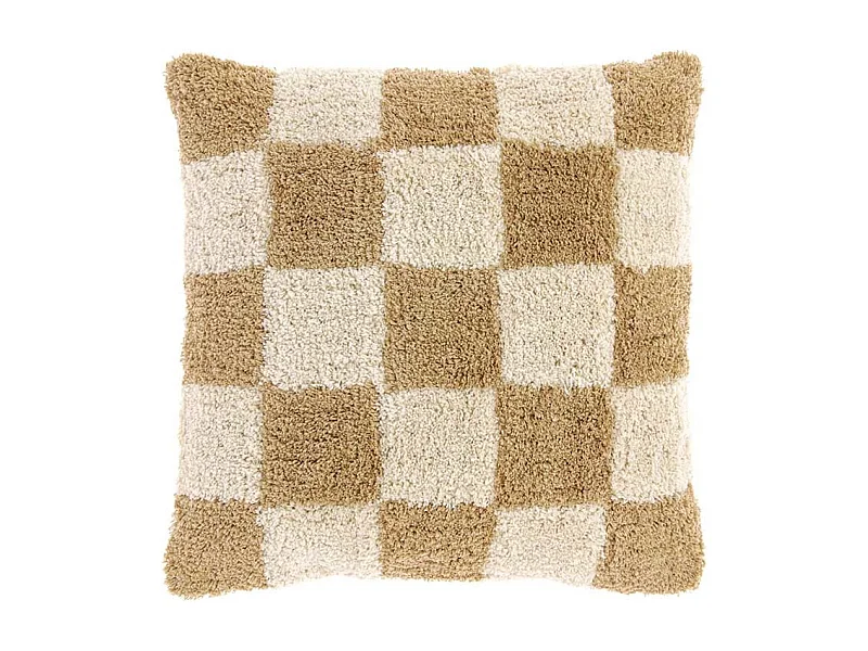 Coussin décoratif Ziva Latte -45x45cm