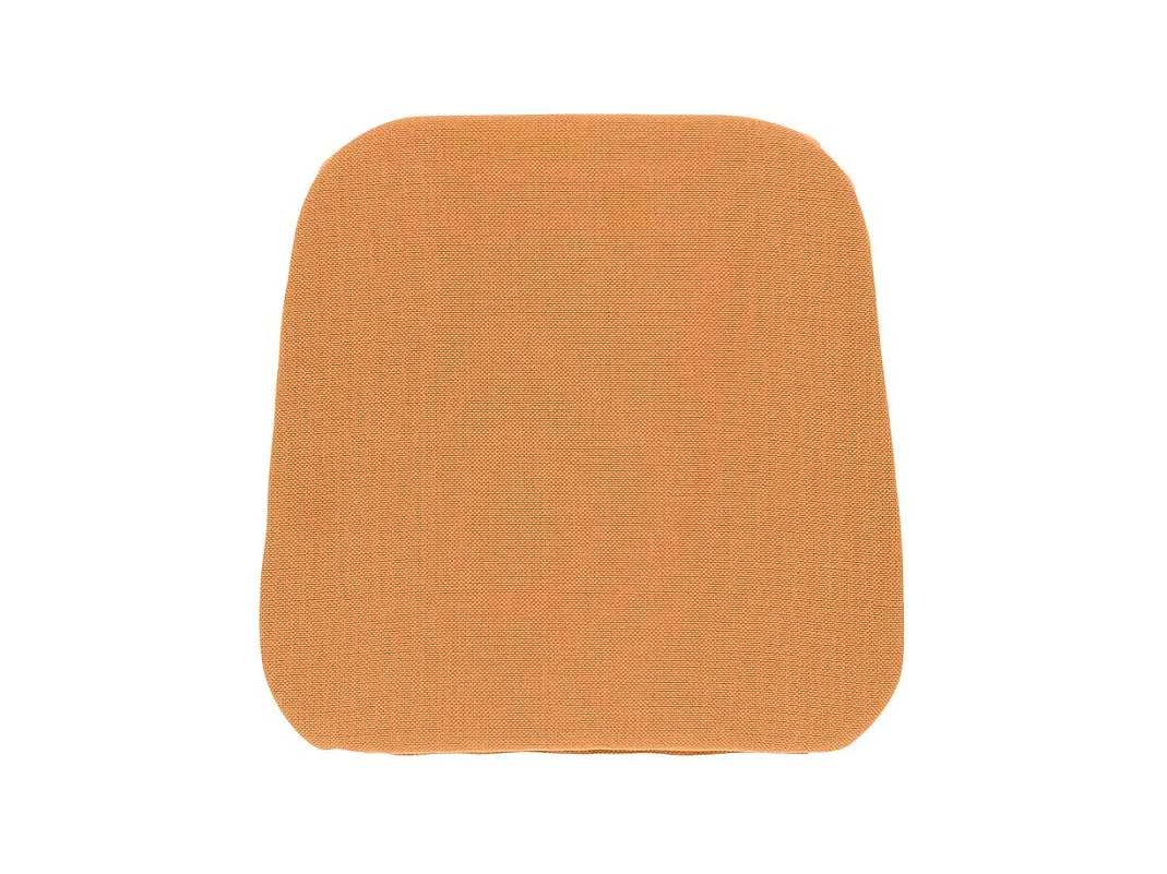 Coussin de chaise en osier Elba extérieur Abricot - 45x46x5cm
