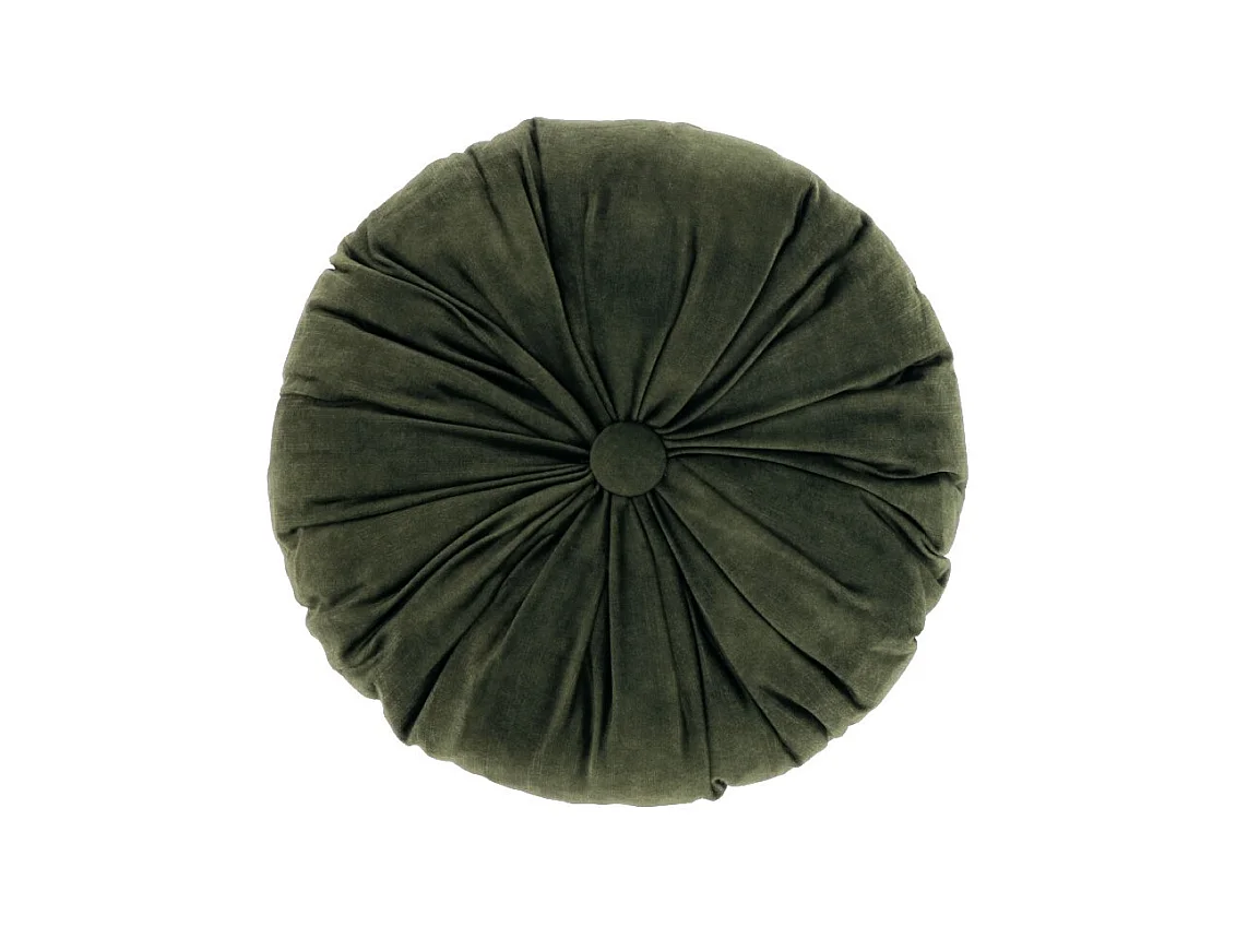 Coussin Basics - Ø40 cm - vert gaulthérie