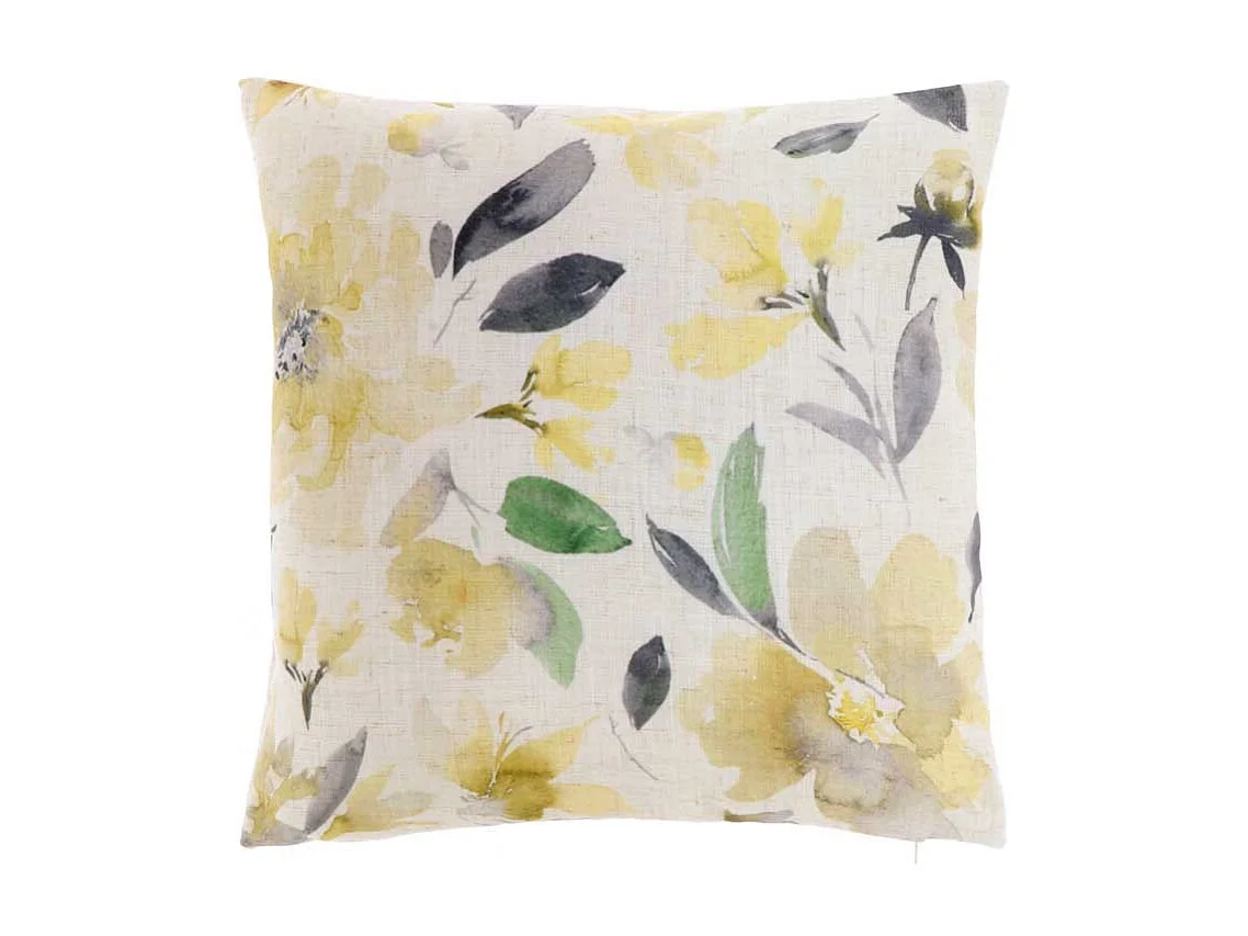 Coussin en lin imprimé 45x45cm Motif 19